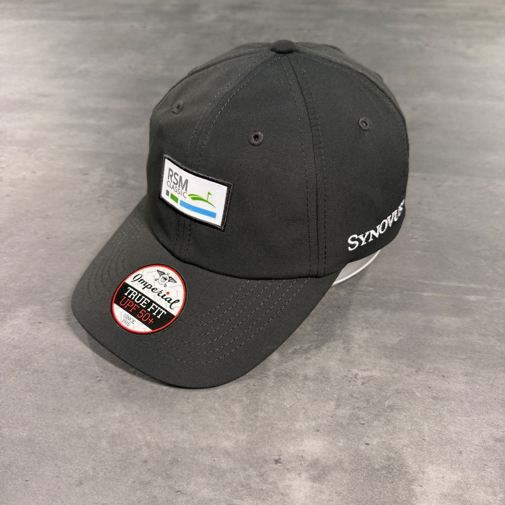 Imperial Golf Hat Gray RSM Classic Golf UPF 50+ Synovus Cap St Simons Sea Island